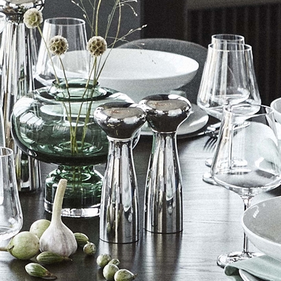 Alfredo Georg Jensen Salt- och Peppar-set i Rostfritt Stål - Rekommenderat pris kr. 949,-