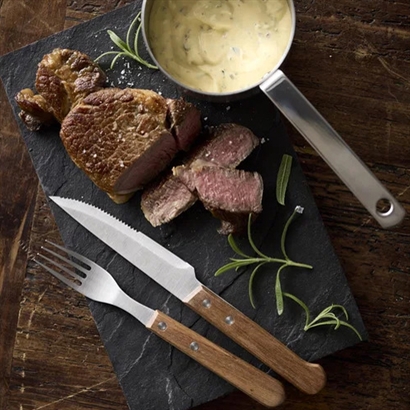 HOLM Steakbestick 8 delar, Akacia - Rekommenderat utpris 599,-