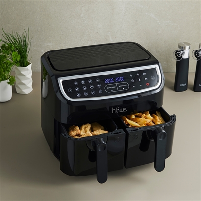 Hâws 2.0 Double Air Fryer 2X4.5L 2400W - Rekommenderat utpris 1.999,-