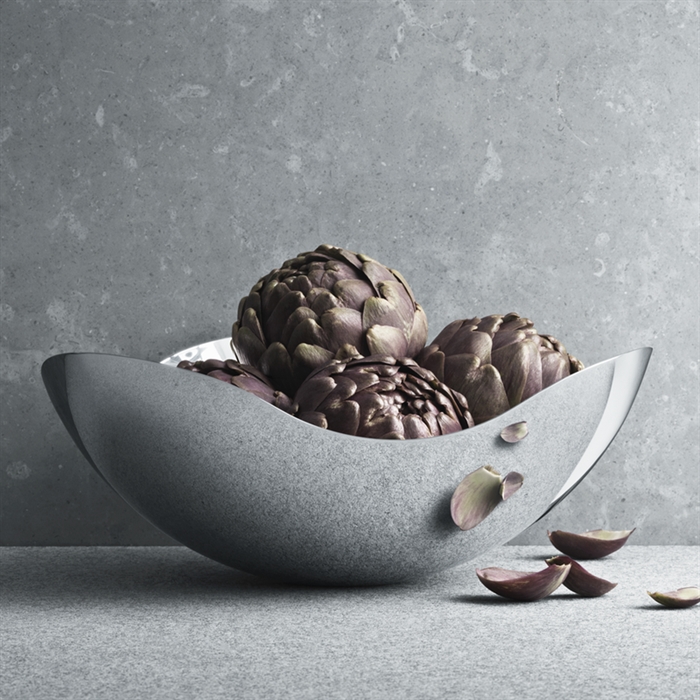Georg Jensen Bloom Skål i Rostfritt Stål - Rekommenderat pris 629,-
