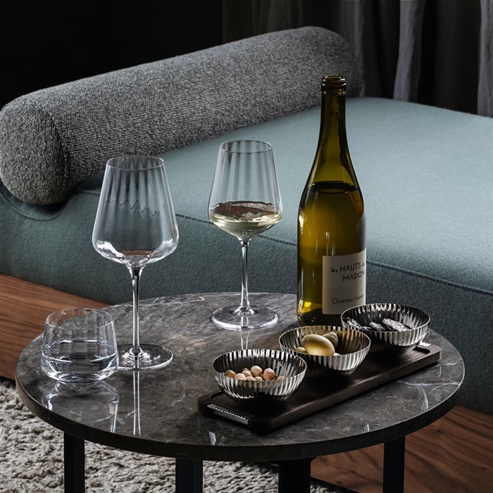 Georg Jensen Bernadotte 6 Vitvins- och 6 Rödvinsglas - Rekommenderat pris 1258,-
