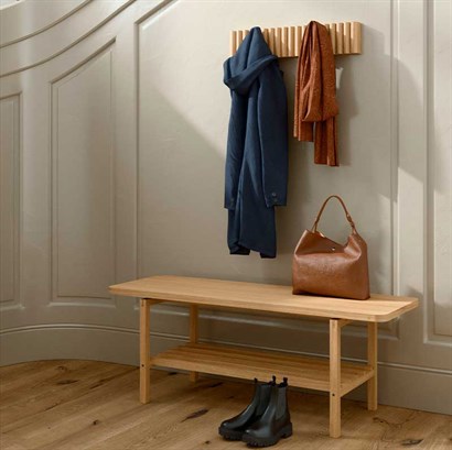 Andersen Furniture klädhängare i massiv ek - Rek. pris 1599,-