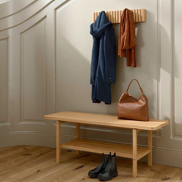 Andersen Furniture klädhängare i massiv ek - Rek. pris 1599,-