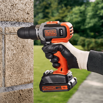 Black and Decker slagborrmaskin 18V. Rekommenderat pris 999,-