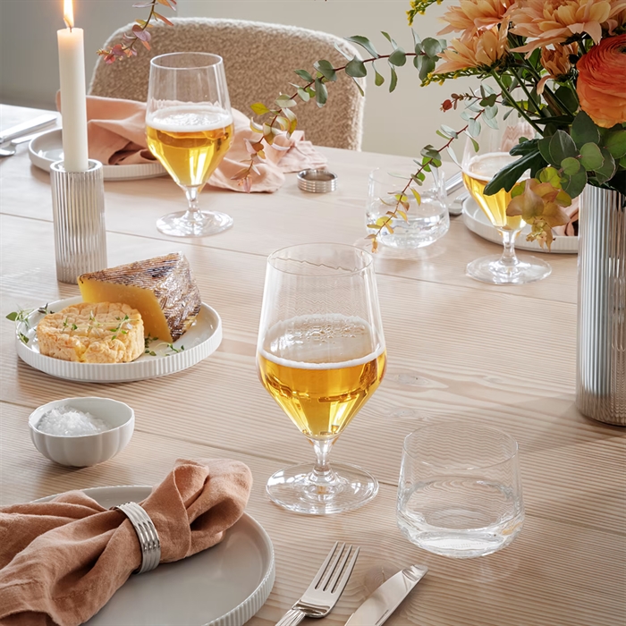 Georg Jensen. 6 st. Bernadotte ölglas - Rekommenderat pris 629,-
