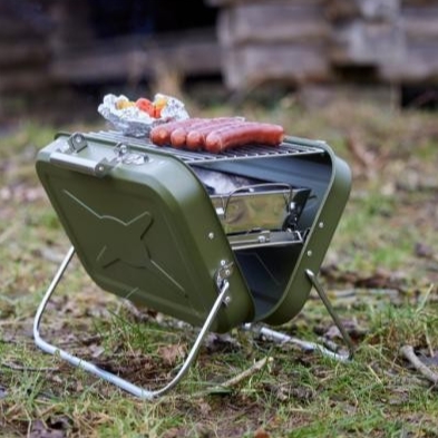 Xplore It Kolgrill 40 x 31,5 x 32 cm Army. Rekommenderat pris 799,-