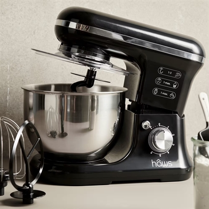 Häws Røremaskine 1200 watt 5 liter Sort - Rekommenderat pris 1.299,-