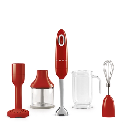SMEG Stavmixer med utrustning. Italiensk toppkvalitet - 4 färger - Rekommenderat pris 1699,-