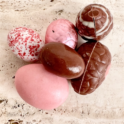 Chokladskal med Belgisk Gourmetchoklad & Lyx Påskblandning ca. 230 gram