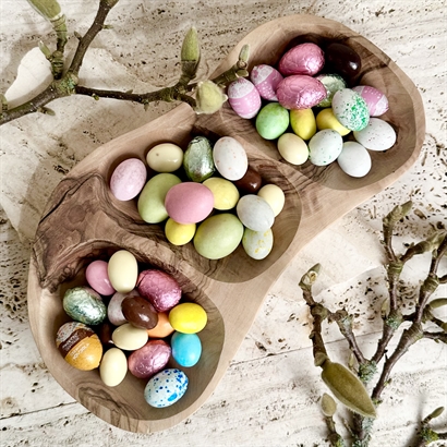 Bloomingville skål med 400 gram Lyxig Påskeblanding