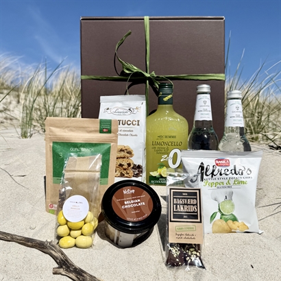 Limoncello Spritz kit med läckra snacks