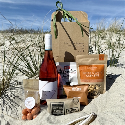 Sommarpresent med italiensk Rosé och läckra snacks