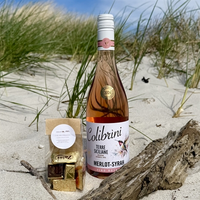 Sommarpresent med Colibrini Rosé och Italiensk Lyxchoklad