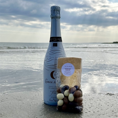 Sommarpresent med Alkoholfri Spumante och Italienska Chokladmandlar