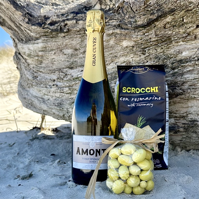 Bubbel med Läcker Snacks - Sommarpresent med en doft av Italien