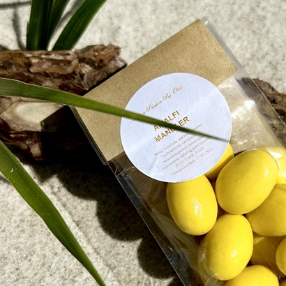 Sommarpresent - Alkoholfri Mimosa och snacks i Bambulåda