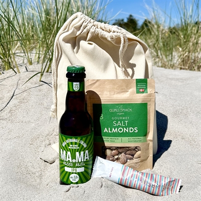 Sommarpresent - Italiensk IPA Öl, Lakrits och Ekologiska Saltmandlar