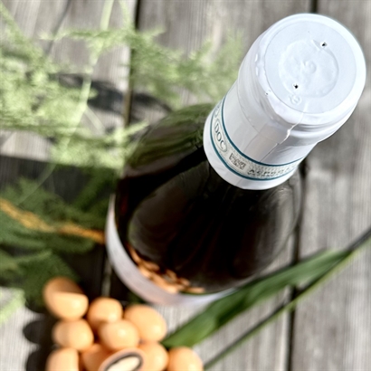 Rosé sommarpresent med läckra italienska chokladmandlar