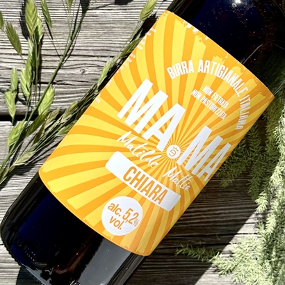 Sommarpresent med 75 cl italiensk öl och ekologiska cashewnötter