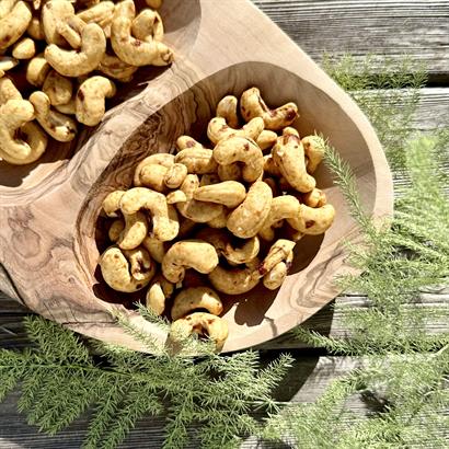 Våffelvävd bomullspåse med Rosé Prosecco och Snacks