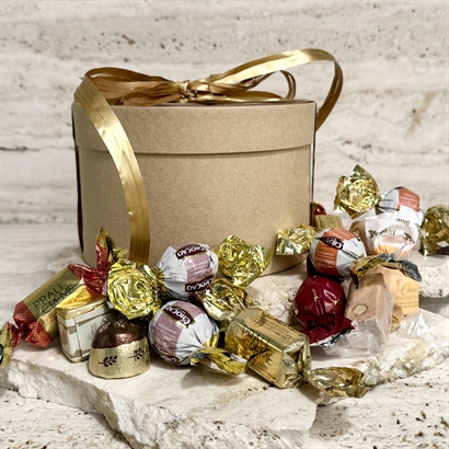 Hattask med Lyxig Chokladblandning 500 gram