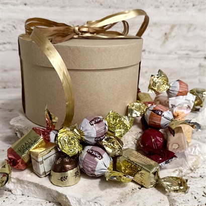Hattask med Lyxig Chokladblandning 500 gram