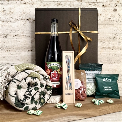 Bloomingville Plaid med Cider, Snacks och Choklad