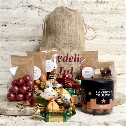God Jul säck – Lyxchoklad, lakrits & julgodis
