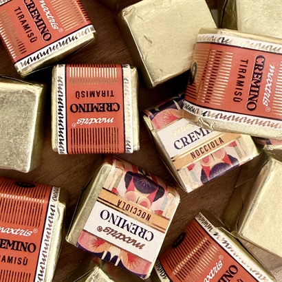 Cremino Italiensk choklad - 9 st i bambulåda – 90 gram