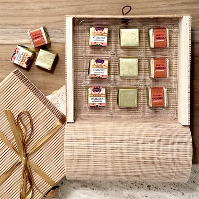 Cremino Italiensk choklad - 9 st i bambulåda – 90 gram