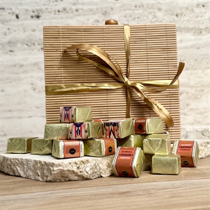 Cremino Italiensk choklad - 18 st i bambulåda – 180 gram