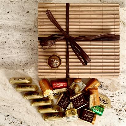 Italiensk chokladpassion i bambulåda – 250 gram.