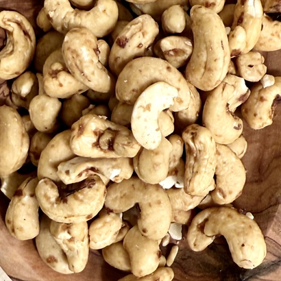 Bambuslåda med Grahams The Tawny och välsmakande julgodis