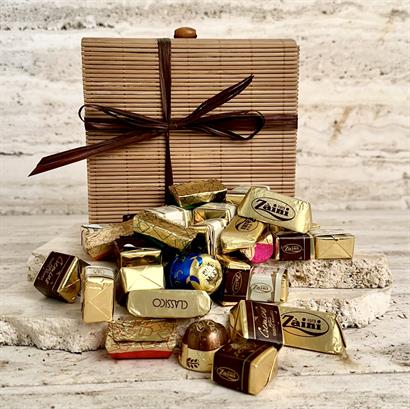 Italiensk chokladpassion i bambulåda – 350 gram