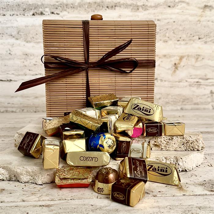Italiensk chokladpassion i bambulåda – 350 gram