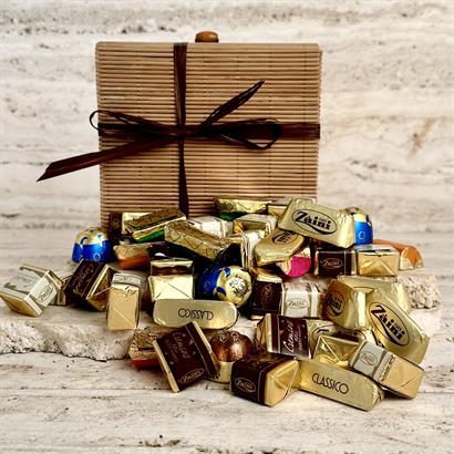 Italiensk chokladpassion i bambulåda – 500 gram