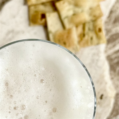 Skattkista med Ekologisk Påskebrygd, 2 stora Danska Handgjorda Påskägg och Lyxig Påskblandning