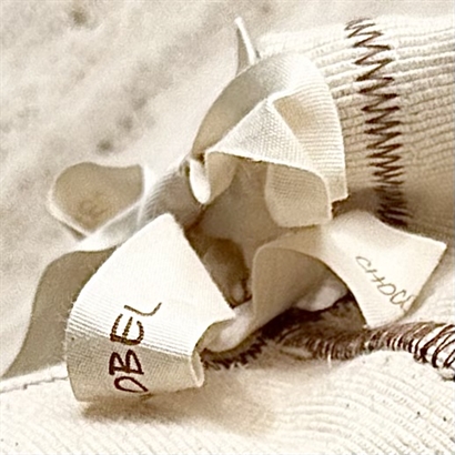 Ekologisk påse med påsktryck - Stora Danske påskägg, Anthon Berg och Bagsværd lakrits