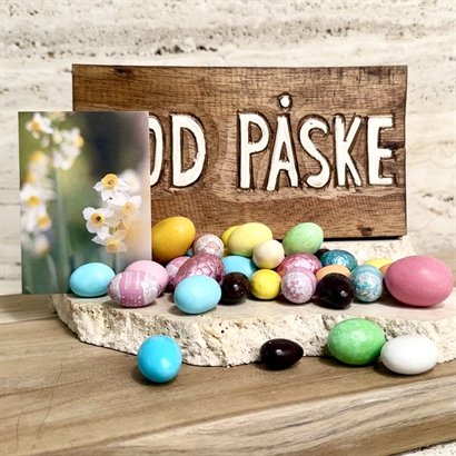 GLAD PÅSK Handgjort skrin med Lyxig Chokladblandning 600 gram - ENDAST 39 ST. KVAR