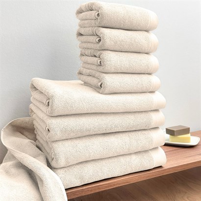 SEKAN. Dansk designad gots och öko-tex lyxhanddukset 10 st. Rekommenderat pris 1599,-