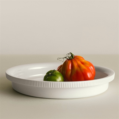 Georg Jensen. Set med 2 Bernadotte ugnsfasta fat - Rek. pris 1448,-