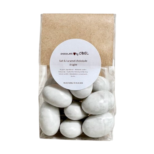 chocolate by OBEL - Italienska salt & karamellmandlar - 90 gram