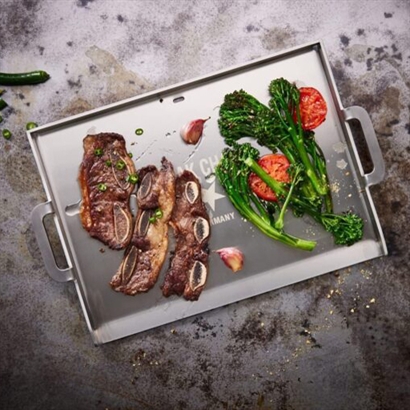 Steak Champ Grillpanna rostfritt stål - Rekommenderat pris 1.099,-