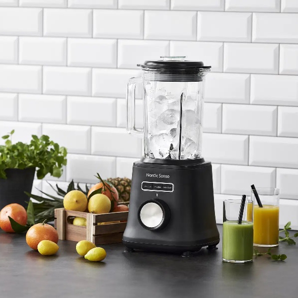 Nordic Sense High Speed Blender 1800 watt 1,8 liter med glaskanna - Rekommenderat pris 1.299,-