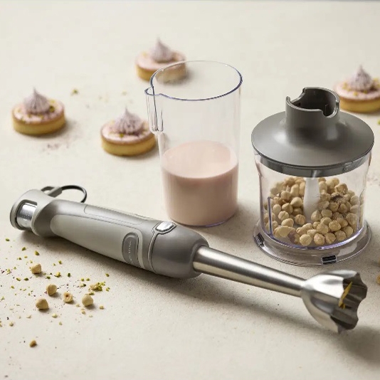 Blomsterbergs Stavmixerset 1000 watt Latte - Rekommenderat pris 799,-
